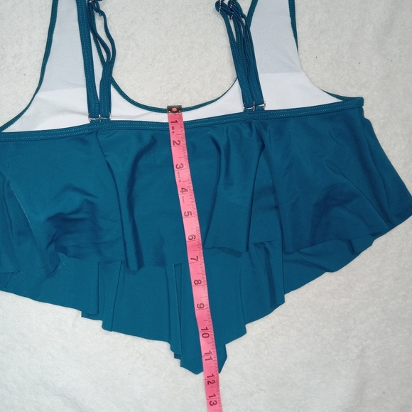 SHEIN Teal/Floral Print Bikini size M - Picture 7 of 11